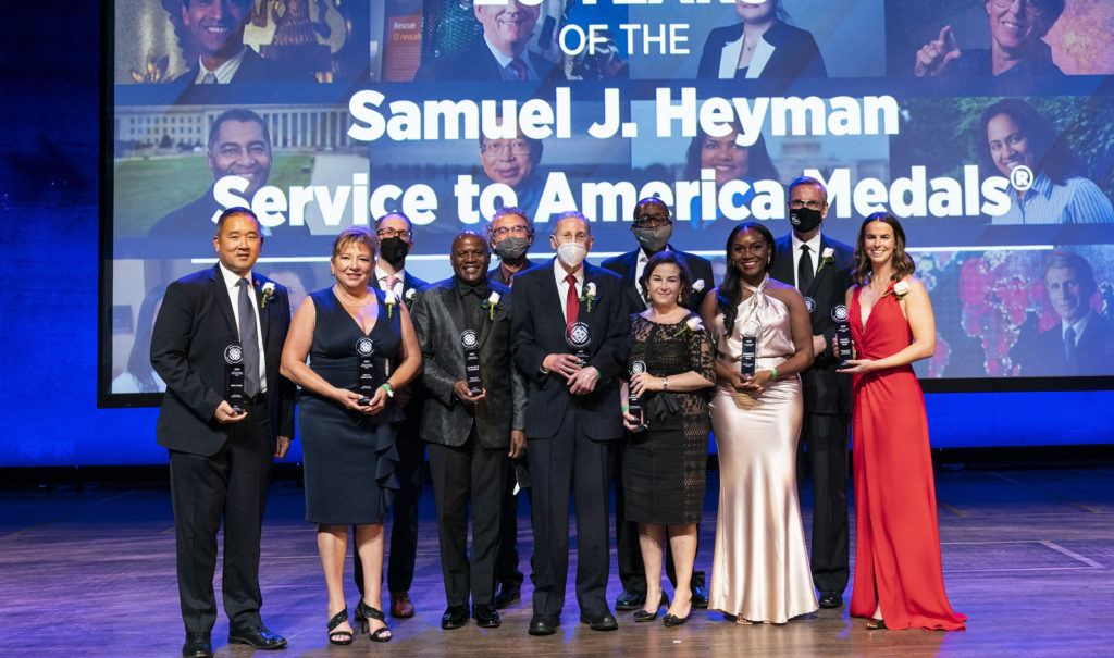 About Sammies • Samuel J. Heyman Service to America Medals