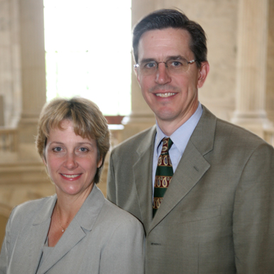 Brenda Brown Doroski and John Mitchell